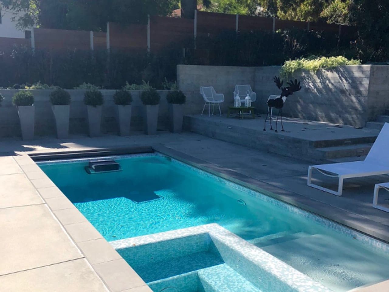 Fast Lane swim system in a pool