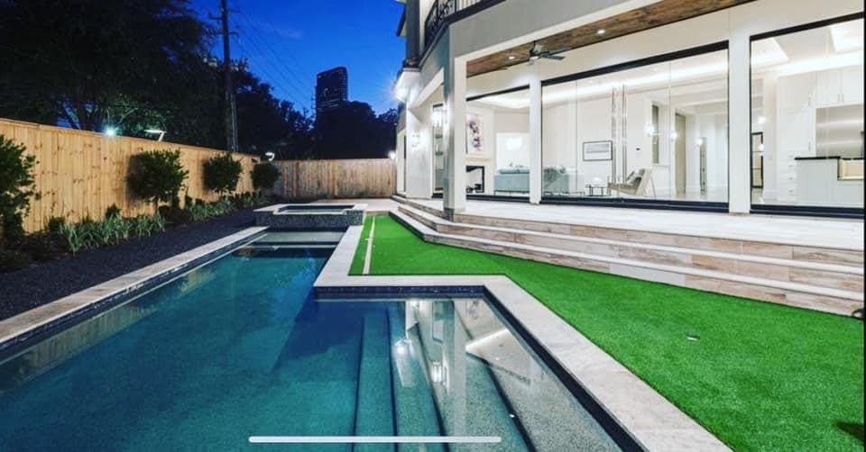 Houston Cool Pools custom pool project