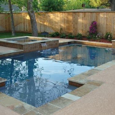 Houston Cool Pools custom pool project
